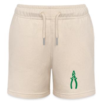 Pince à outils - Short de jogging enfant bio Stanley/Stella - écru doux - Devant