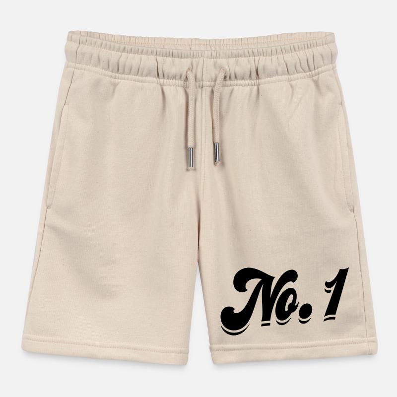 No. 1 Kids Organic Sweat Shorts by Stanley/Stella