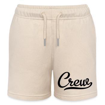 Crew - Kinder Organic Joggingshorts Mini Bolter von Stanley/Stella - Natur - Vorne
