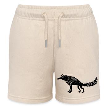 Wolf - Kinder Organic Joggingshorts Mini Bolter von Stanley/Stella - Natur - Vorne