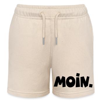 Moin. - Kinder Organic Joggingshorts Mini Bolter von Stanley/Stella - Natur - Vorne