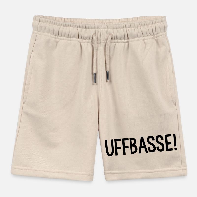 UFFBASSE Dialekt badisch Kinder Organic Joggingshorts Mini Bolter von Stanley/Stella