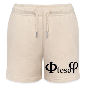 Philosophie / (phi) loso (phi) - Kinder Organic Joggingshorts Mini Bolter von Stanley/Stella - Natur - Vorne