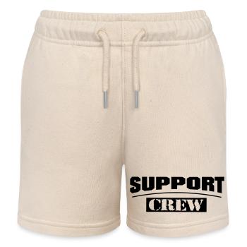 Support Crew Elite - Kinder Organic Joggingshorts Mini Bolter von Stanley/Stella - Natur - Vorne