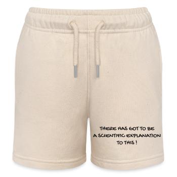 Serie TV - Television - Quotes - Citation - Zitat - Kids Organic Sweat Shorts by Stanley/Stella - soft Ecru - Front