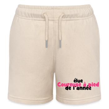 Laufen / Running / Jogging / Joggen / Marathon - Kinder Organic Joggingshorts Mini Bolter von Stanley/Stella - Natur - Vorne