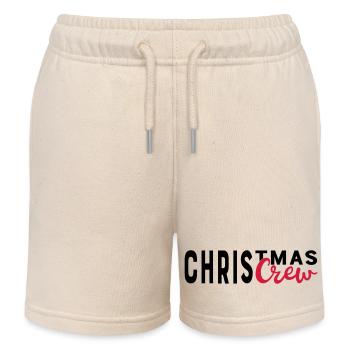 Weihnachten - Kinder Organic Joggingshorts Mini Bolter von Stanley/Stella - Natur - Vorne
