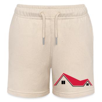 Maison - Short de jogging enfant bio Stanley/Stella - écru doux - Devant