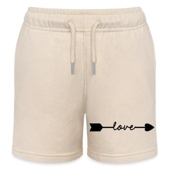 Love - Kinder Organic Joggingshorts Mini Bolter von Stanley/Stella - Natur - Vorne