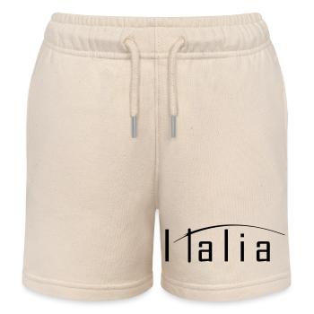 Italia - Kids Organic Sweat Shorts by Stanley/Stella - soft Ecru - Front