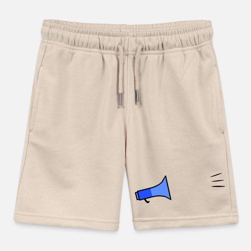 Megafon Text-Template Kinder Organic Joggingshorts Mini Bolter von Stanley/Stella
