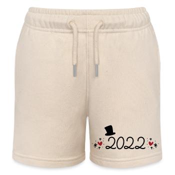 2022 - Kinder Organic Joggingshorts Mini Bolter von Stanley/Stella - Natur - Vorne
