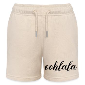 oohlala - Kinder Organic Joggingshorts Mini Bolter von Stanley/Stella - Natur - Vorne