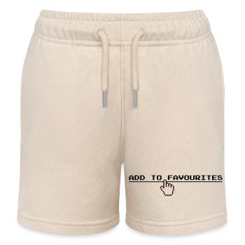 Zu Favoriten hinzufügen klicken - Kinder Organic Joggingshorts Mini Bolter von Stanley/Stella - Natur - Vorne