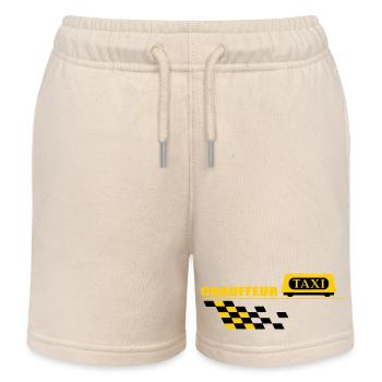 Taxifahrer - Kinder Organic Joggingshorts Mini Bolter von Stanley/Stella - Natur - Vorne