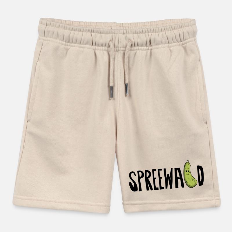 Concombre de Spreewald Short de jogging enfant bio Stanley/Stella