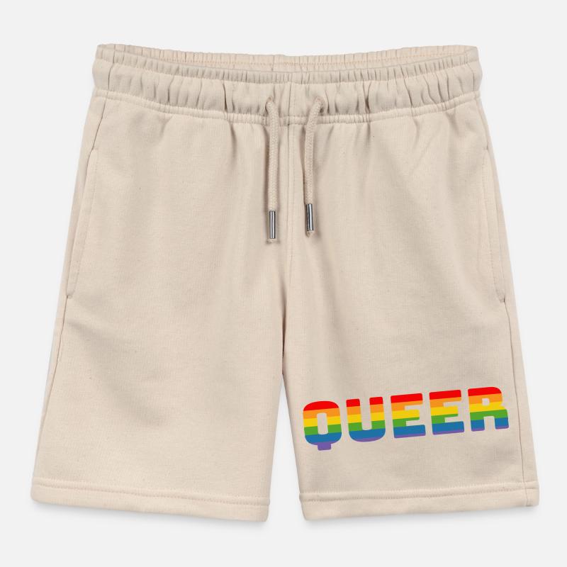 Rainbow queer LGBT CSD Chemise lgbtqi queer Short de jogging enfant bio Stanley/Stella