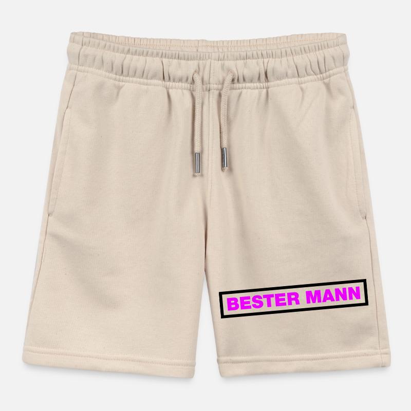 Bester Mann Kinder Organic Joggingshorts Mini Bolter von Stanley/Stella
