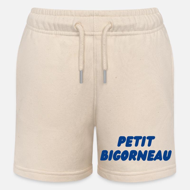 Petit Bigorneau - Short de jogging enfant bio Stanley/Stella - écru doux