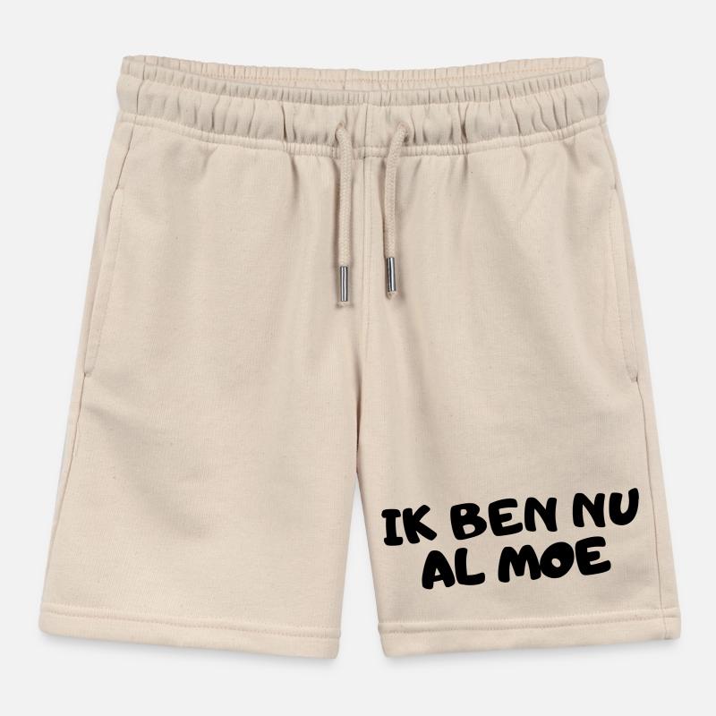 I'm already tired Kids Organic Sweat Shorts by Stanley/Stella