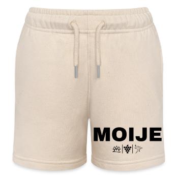 MOIJE - Kinder Organic Joggingshorts Mini Bolter von Stanley/Stella - Natur - Vorne