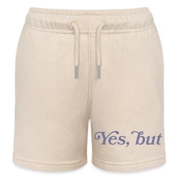 Ja, aber... - Kinder Organic Joggingshorts Mini Bolter von Stanley/Stella - Natur - Vorne