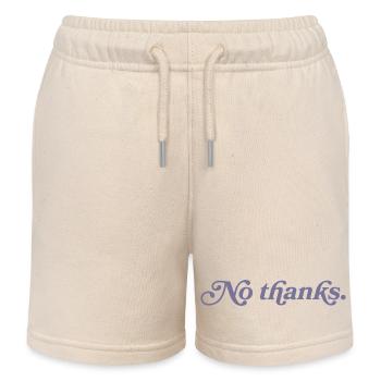 Nein, danke. - Kinder Organic Joggingshorts Mini Bolter von Stanley/Stella - Natur - Vorne