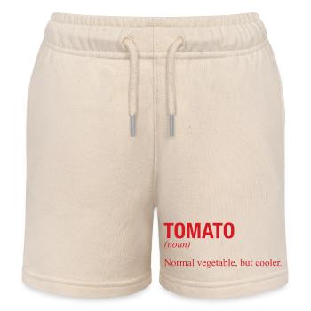 TOMATO Tomate - Kids Organic Sweat Shorts by Stanley/Stella - soft Ecru - Front