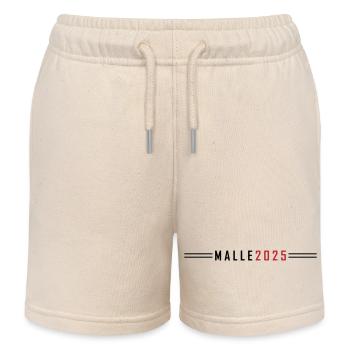 Malle 2025 - Short de jogging enfant bio Stanley/Stella - écru doux - Devant
