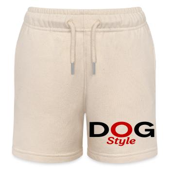 Dogstyle - Short de jogging enfant bio Stanley/Stella - écru doux - Devant