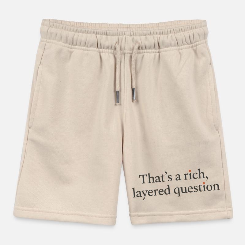C’est une question riche et complexe Short de jogging enfant bio Stanley/Stella