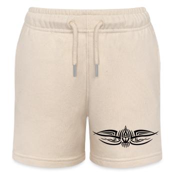 Tribal 2 von Helfspawn - Kinder Organic Joggingshorts Mini Bolter von Stanley/Stella - Natur - Vorne
