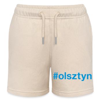Olsztyn Polska, Pologne - Short de jogging enfant bio Stanley/Stella - écru doux - Devant
