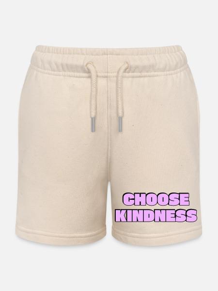 Wählen Sie Freundlichkeit - Kinder Organic Joggingshorts Mini Bolter von Stanley/Stella - Natur