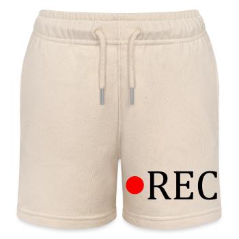 Rec - Kids Organic Sweat Shorts by Stanley/Stella - soft Ecru - Front