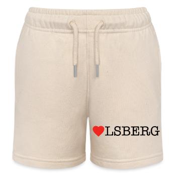 Olsberg - Short de jogging enfant bio Stanley/Stella - écru doux - Devant