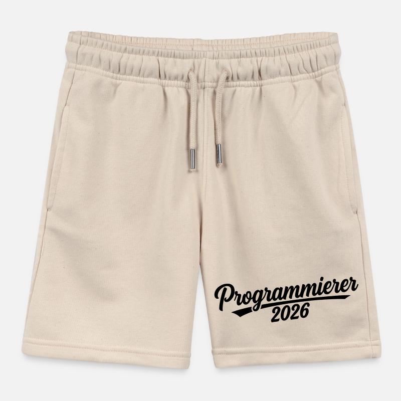 Programmeur 2026 – Conception de codage Short de jogging enfant bio Stanley/Stella