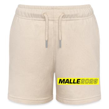 Malle 2026 - Kids Organic Sweat Shorts by Stanley/Stella - soft Ecru - Front