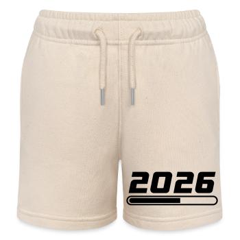 Chargement 2026 - Short de jogging enfant bio Stanley/Stella - écru doux - Devant
