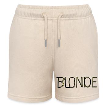 Blonde - Kinder Organic Joggingshorts Mini Bolter von Stanley/Stella - Natur - Vorne