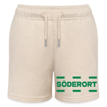 Söderort - Stockholm - Kinder Organic Joggingshorts Mini Bolter von Stanley/Stella - Natur - Vorne