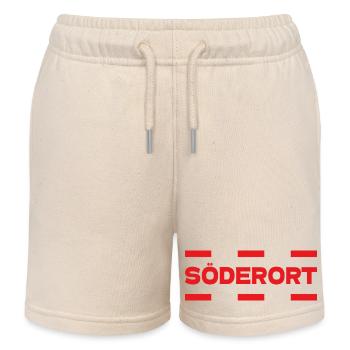 Söderort - Stockholm - Kinder Organic Joggingshorts Mini Bolter von Stanley/Stella - Natur - Vorne