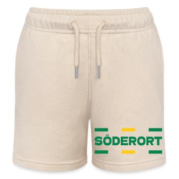 Söderort - Stockholm - Kinder Organic Joggingshorts Mini Bolter von Stanley/Stella - Natur - Vorne
