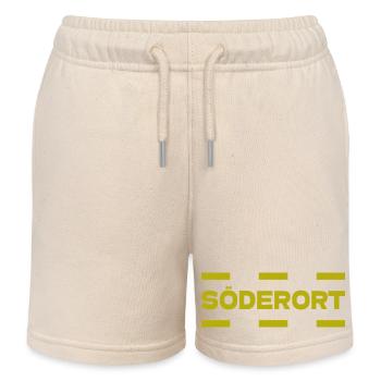 Söderort - Stockholm - Kinder Organic Joggingshorts Mini Bolter von Stanley/Stella - Natur - Vorne