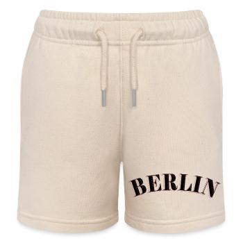 Berlin Retro - Short de jogging enfant bio Stanley/Stella - écru doux - Devant