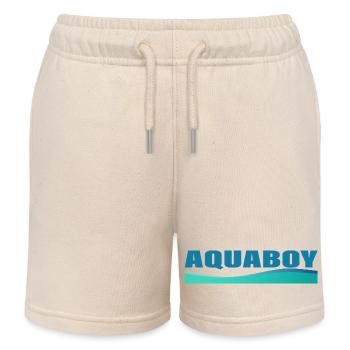 AQUABOY - Kinder Organic Joggingshorts Mini Bolter von Stanley/Stella - Natur - Vorne