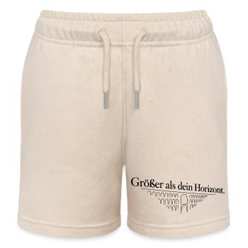 Vogtland - Göltzschtalbrücke - Kinder Organic Joggingshorts Mini Bolter von Stanley/Stella - Natur - Vorne