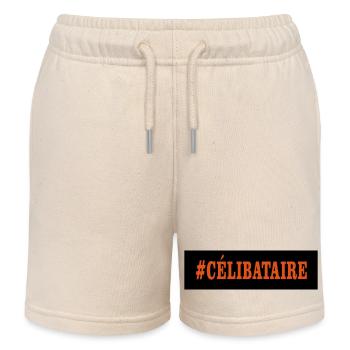 Junggeselle - Kinder Organic Joggingshorts Mini Bolter von Stanley/Stella - Natur - Vorne