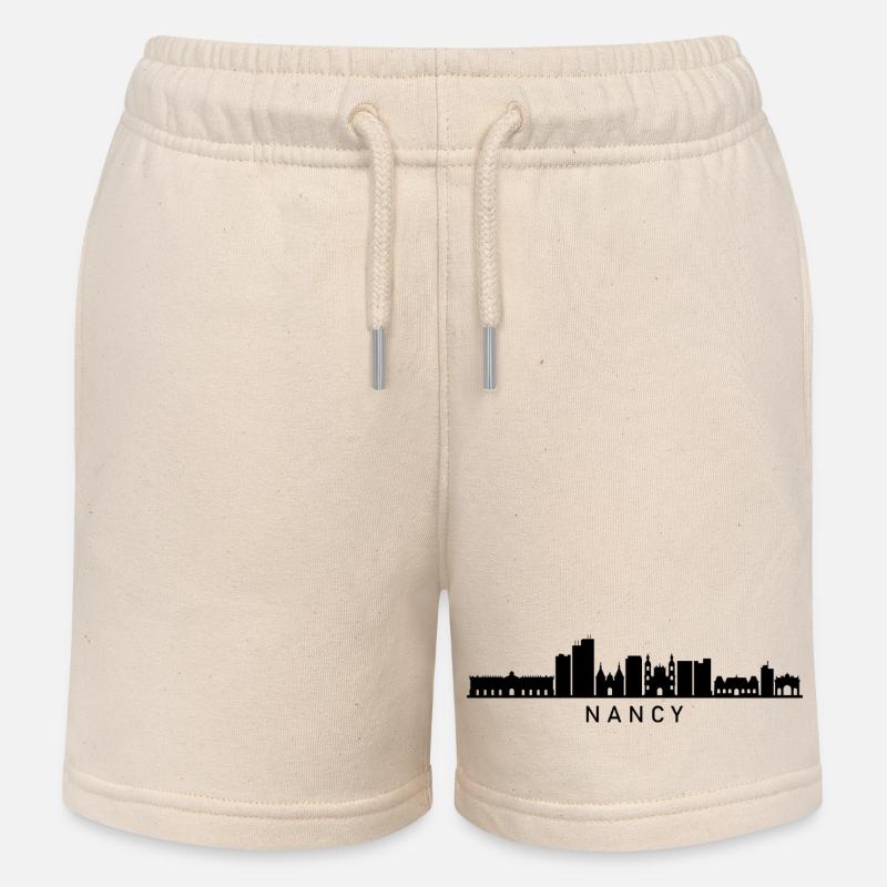 Skyline Nancy - Short de jogging enfant bio Stanley/Stella - écru doux
