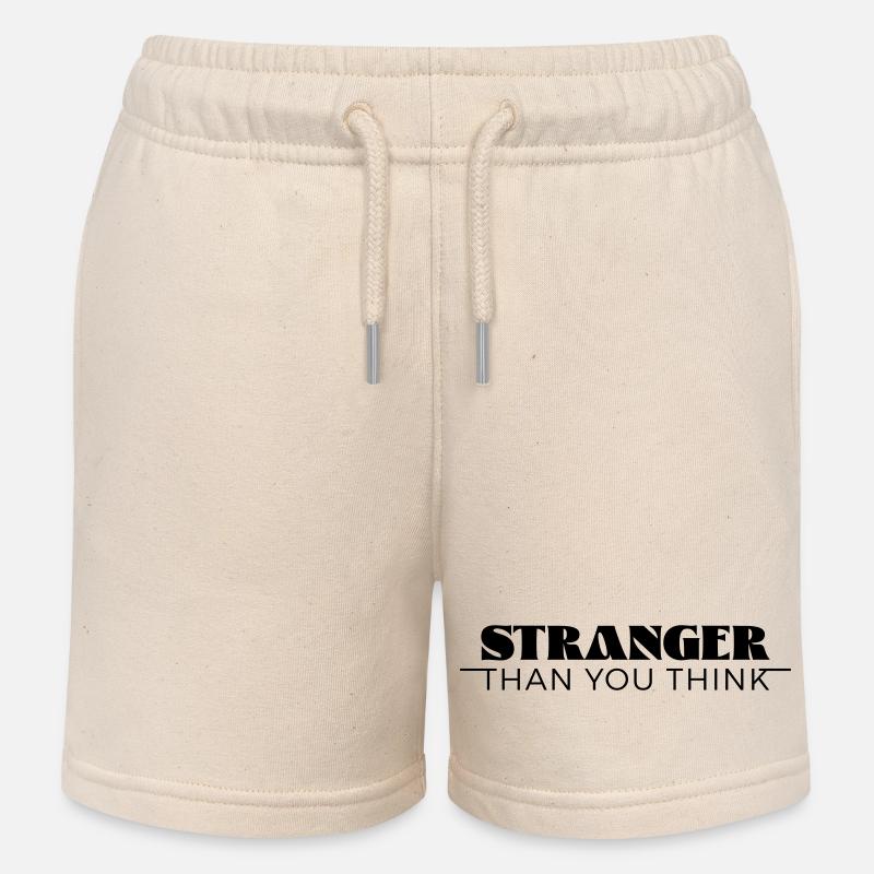Plus étrange que tu ne le penses - Short de jogging enfant bio Stanley/Stella - écru doux